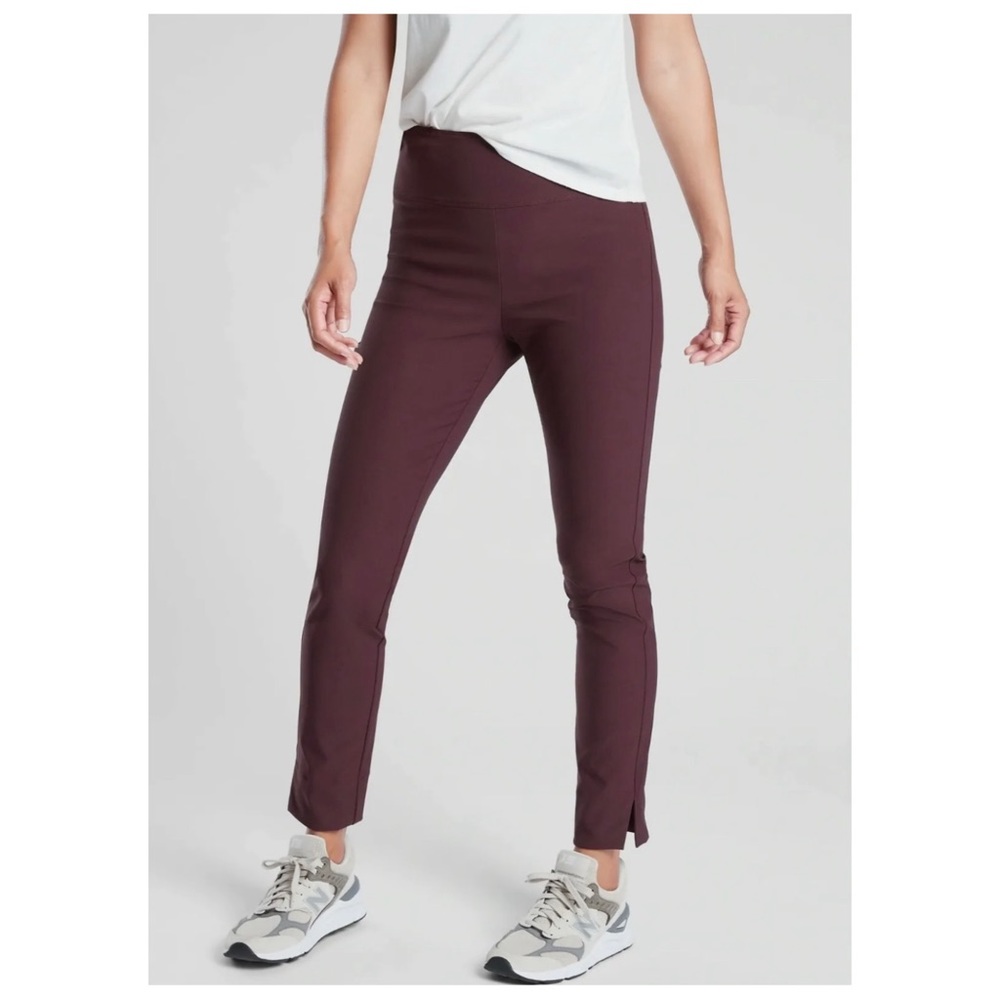 Athleta Women's Ankle Pants in Dark Purple